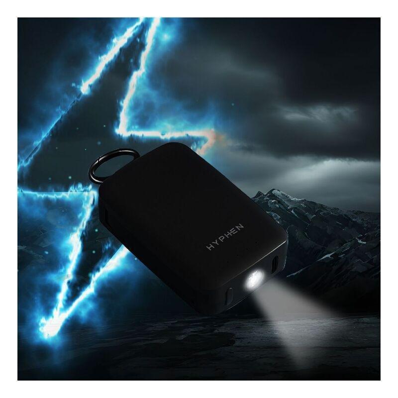 Hyphen Rescue Key Ring Emergency 4000mAh Power Bank - Black, , large image number 6