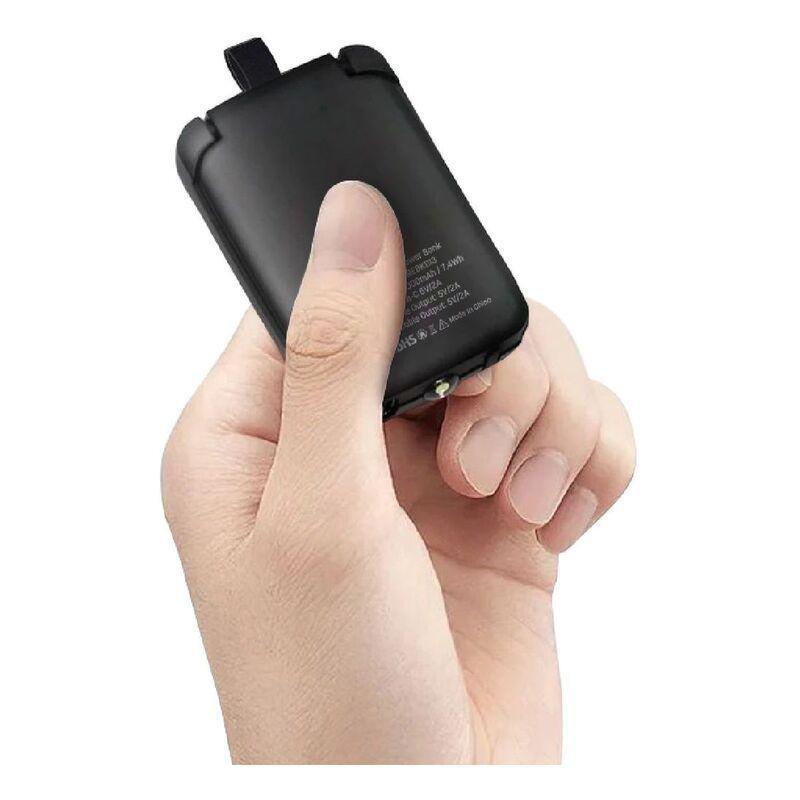 Hyphen Rescue Key Ring Emergency 4000mAh Power Bank - Black, , large image number 7