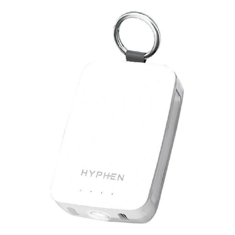 Hyphen Rescue Key Ring Emergency 4000mAh Power Bank - White, , large image number 4