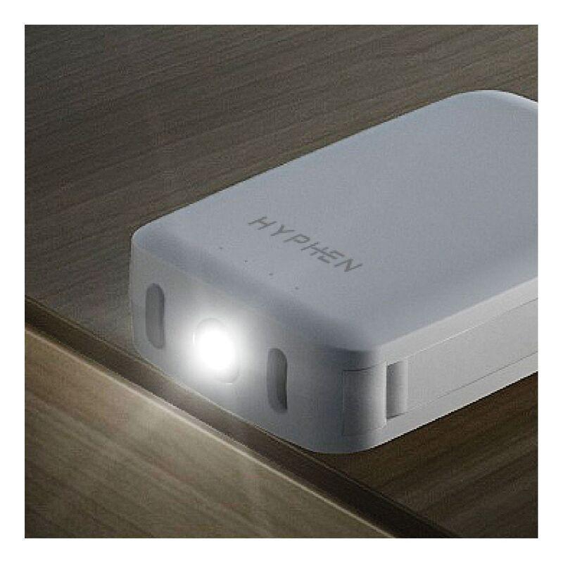Hyphen Rescue Key Ring Emergency 4000mAh Power Bank - White, , large image number 8