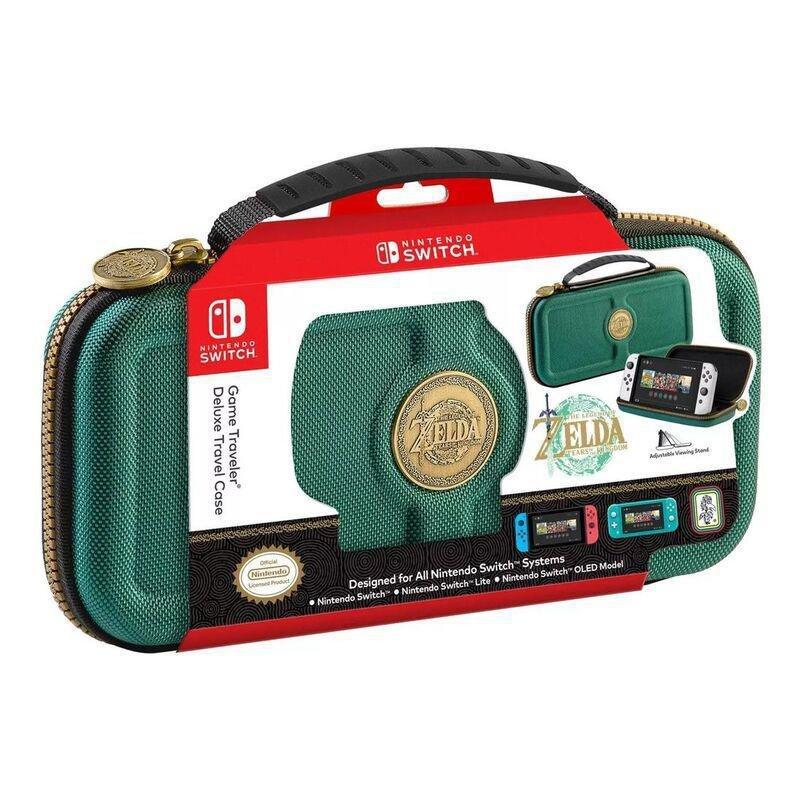 RDS Nintendo Switch Travel Case - Green Zelda TOTK, , medium