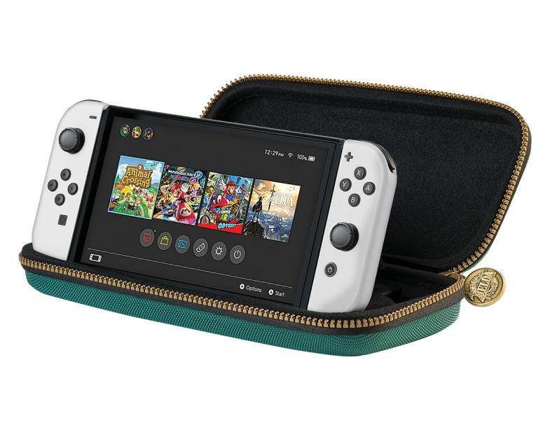 RDS Nintendo Switch Travel Case - Green Zelda TOTK, , large image number 1