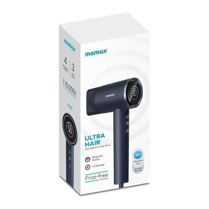 Momax Ultra Hair Ultra-Speed Ion Hair Dryer - Blue, , large image number 4