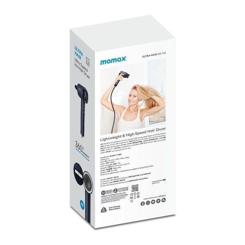 Momax Ultra Hair Ultra-Speed Ion Hair Dryer - Blue, , large image number 5