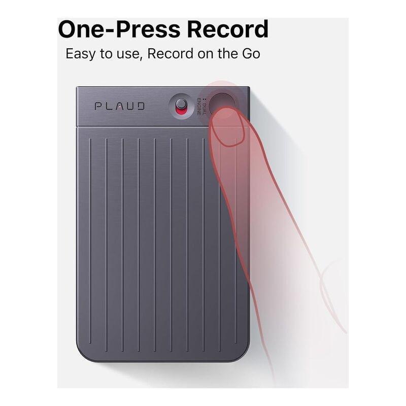 PLAUD Note AI Voice Recorder - Black, , large image number 5