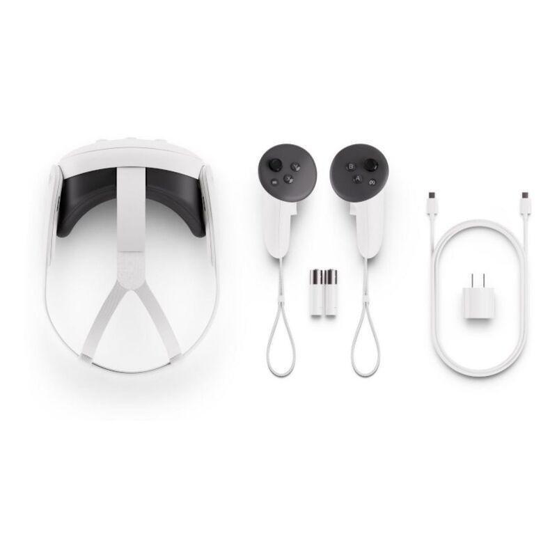 Meta Quest 3 128GB VR Headset - White, , large image number 2