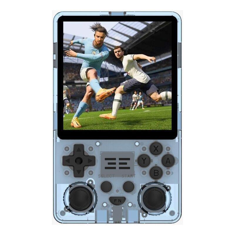 Porodo Gaming Arcade Pro Classic Jelos OS - Gaming Console 28 Emulators & 20000+ Games - Blue, , large image number 1