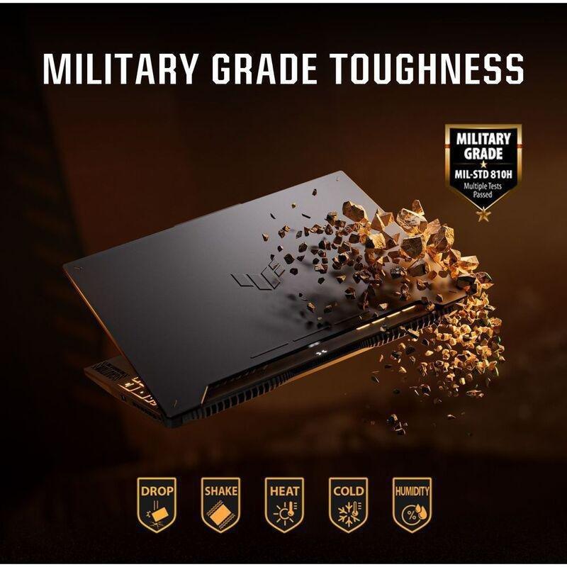 ASUS TUF Gaming A15 Laptop - FA507NVR-LP023W - AMD Ryzen 7 7435HS/16GB RAM/1TB SSD/NVIDIA GeForce RTX 4060 8GB/15.6" FHD (1920x1080) 144Hz/Windows ..., , large image number 2