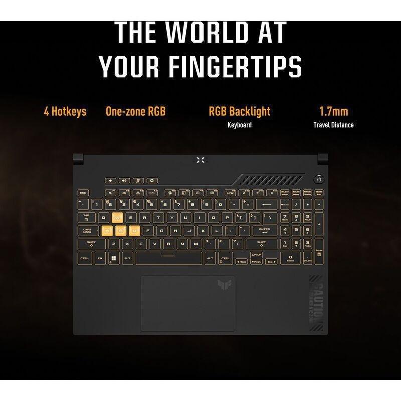 ASUS TUF Gaming A15 Laptop - FA507NVR-LP023W - AMD Ryzen 7 7435HS/16GB RAM/1TB SSD/NVIDIA GeForce RTX 4060 8GB/15.6" FHD (1920x1080) 144Hz/Windows ..., , large image number 5