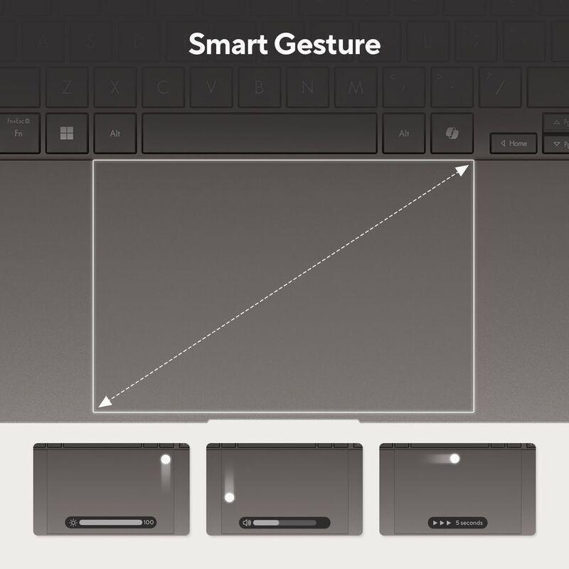 ASUS Zenbook S 16 OLED Laptop - UM5606WA-RK233W - AMD Ryzen AI 9 HX 370/32GB RAM/2TB SSD/ AMD Radeon 890M/16" OLED 3K (2880x1800) 120Hz/Windows 11 ..., , large image number 4