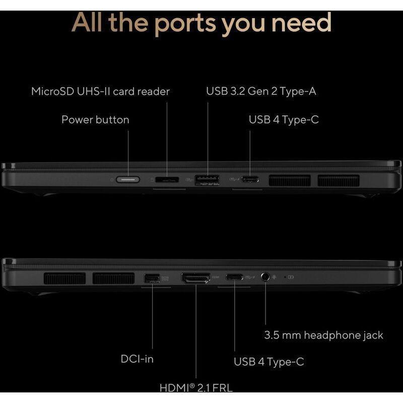 ASUS ProArt PX13 OLED Laptop - HN7306WI-OLED12C32W - AMD Ryzen AI 9 HX 370/32GB RAM/2TB SSD/NVIDIA GeForce RTX 4070 8GB/13.3" OLED 3K (2880x1800) T..., , large image number 4