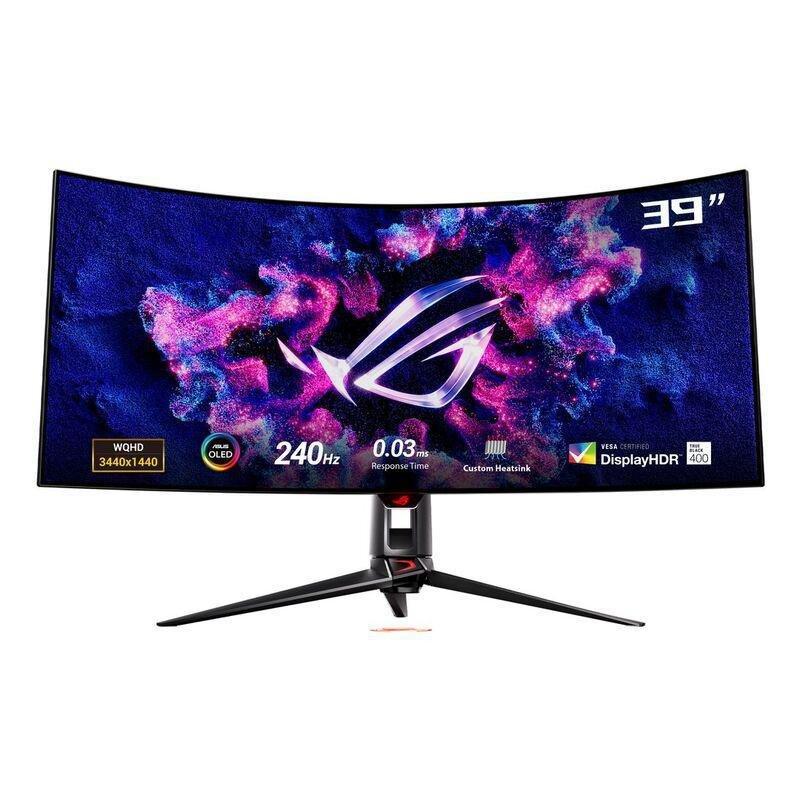 ASUS ROG Swift OLED PG39WCDM Gaming Monitor 39-inch (3440x1440) Curved OLED Panel/240Hz, , large image number 0