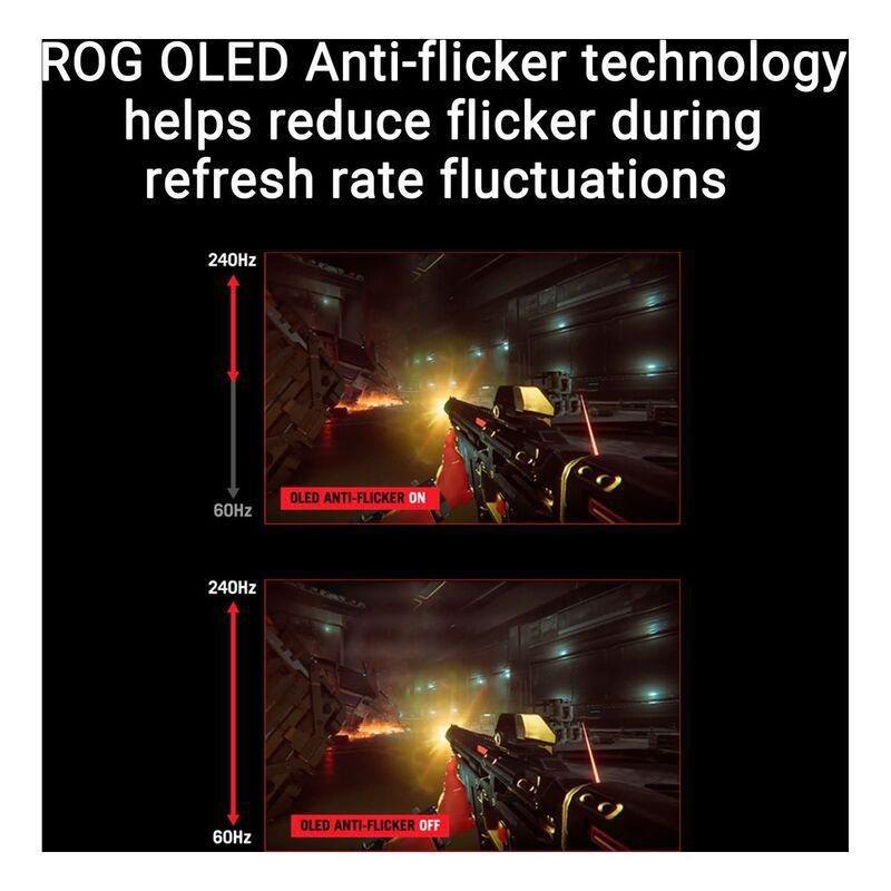 ASUS ROG Strix OLED XG27AQDMG Gaming Monitor 27-inch 1440p Glossy WOLED Panel/240Hz, , large image number 4