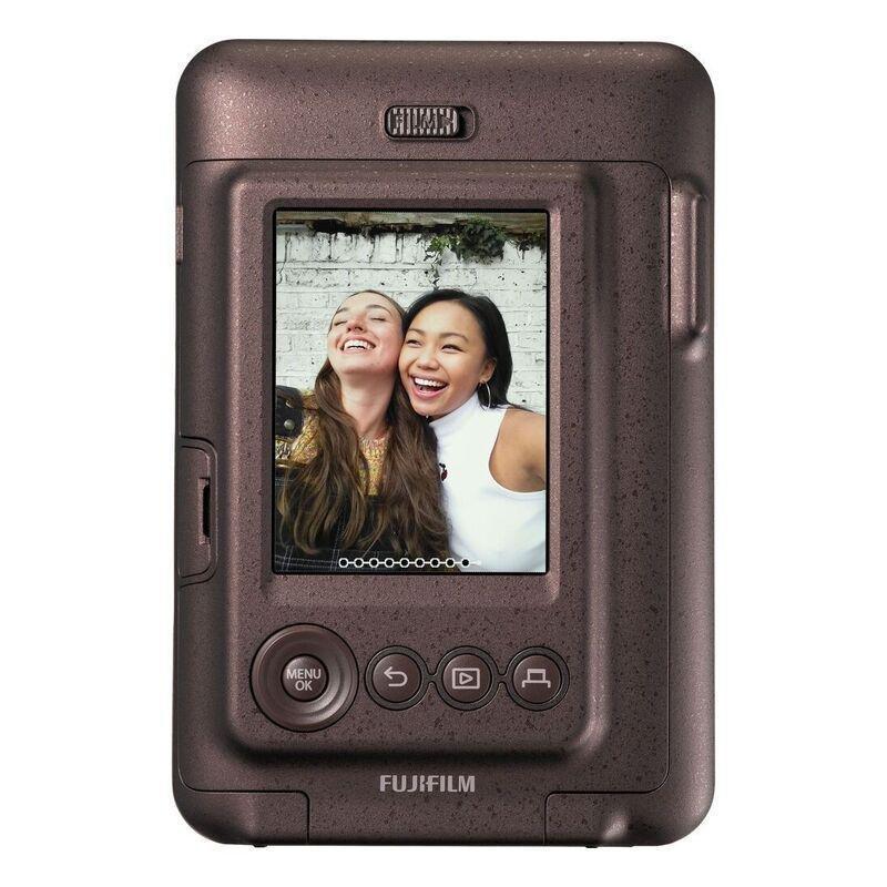 Fujifilm instax mini LiPlay 2-in-1 Hybrid Instant Camera - Deep Bronze, , large image number 1