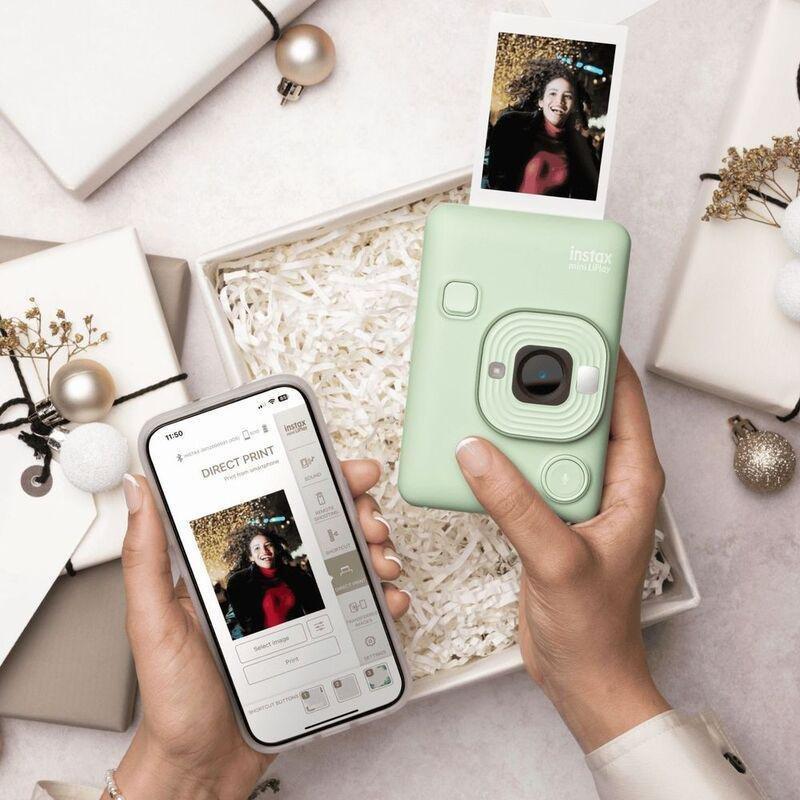 Fujifilm instax mini LiPlay 2-in-1 Hybrid Instant Camera - Deep Bronze, , large image number 5