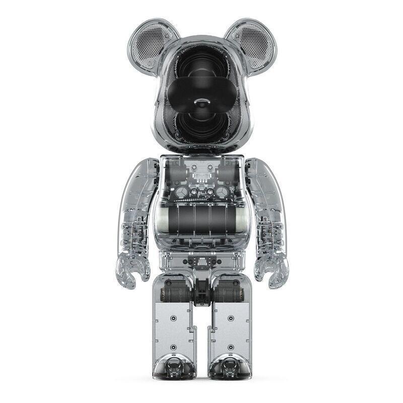Bearbrick Audio 400% Portable Speaker - Clear, , medium