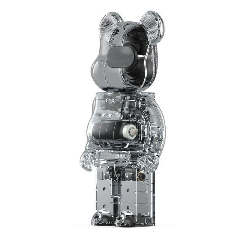 Bearbrick Audio 400% Portable Speaker - Clear, , large image number 1
