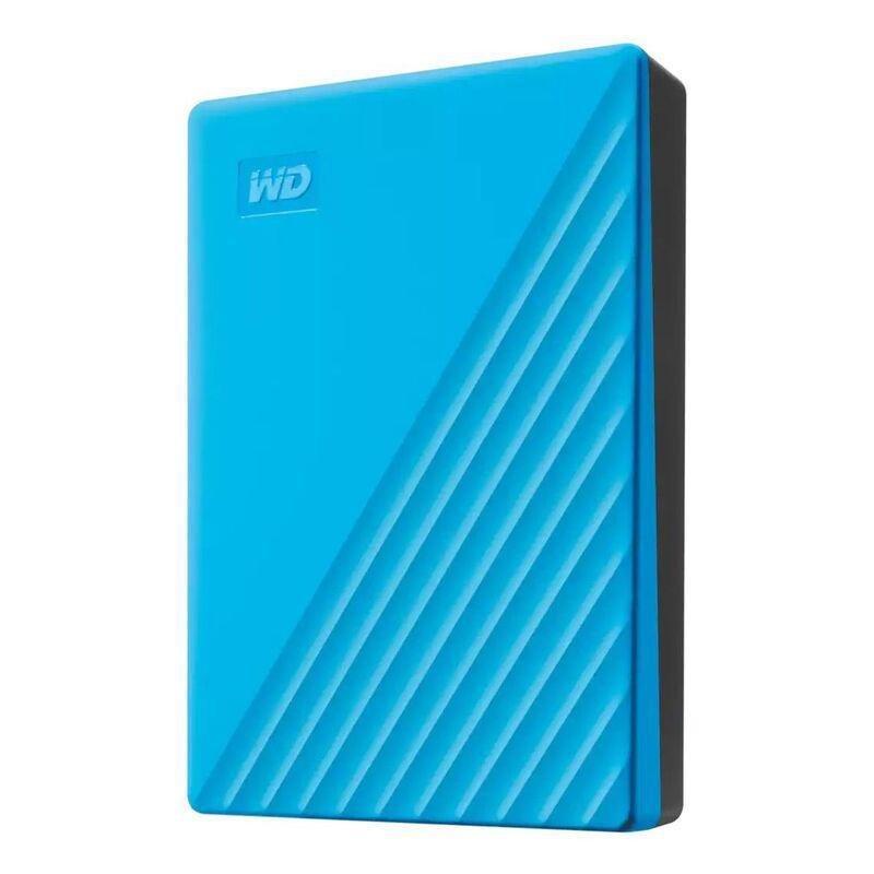 WD My Passport 6TB Portable Hard Drive - Blue, , large image number 0