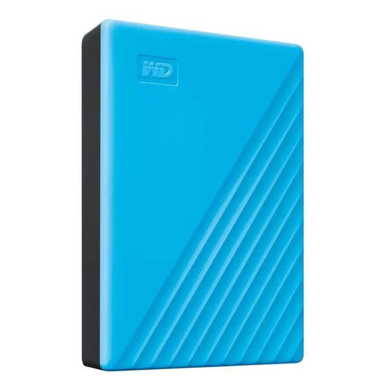 WD My Passport 6TB Portable Hard Drive - Blue, , large image number 1