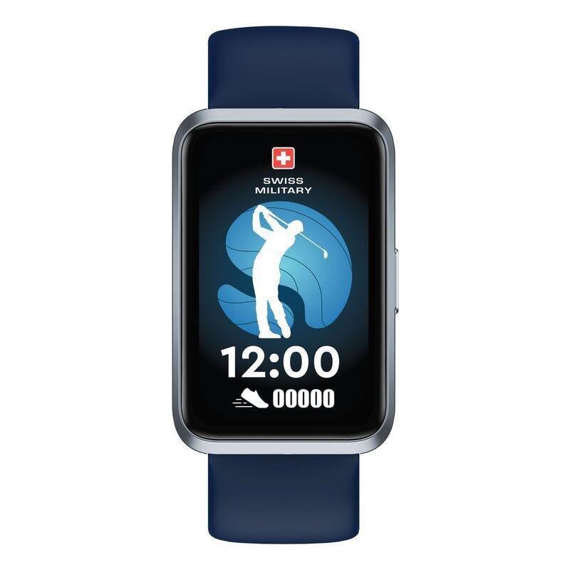Swiss Military Rhine2 Band With Calling - Blue, , large image number 1