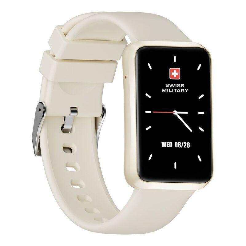 Swiss Military Rhine2 Band With Calling - White, , large image number 0