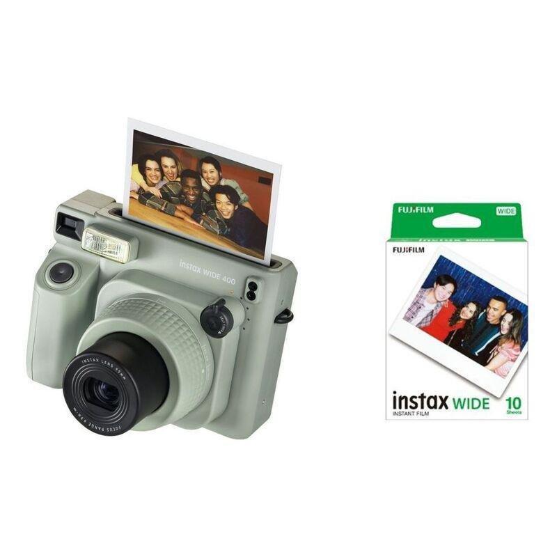 Fujifilm Instax Wide 400 Instant Film Camera - Matcha Green + Wide Fillm (Bundle), , medium
