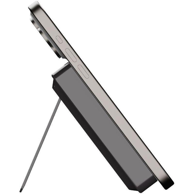 Momax 1-Power X Pro+ 10000mAh Magnetic Wireless Power Bank With Stand And Built-In USB-C Cable - Black, , large image number 3