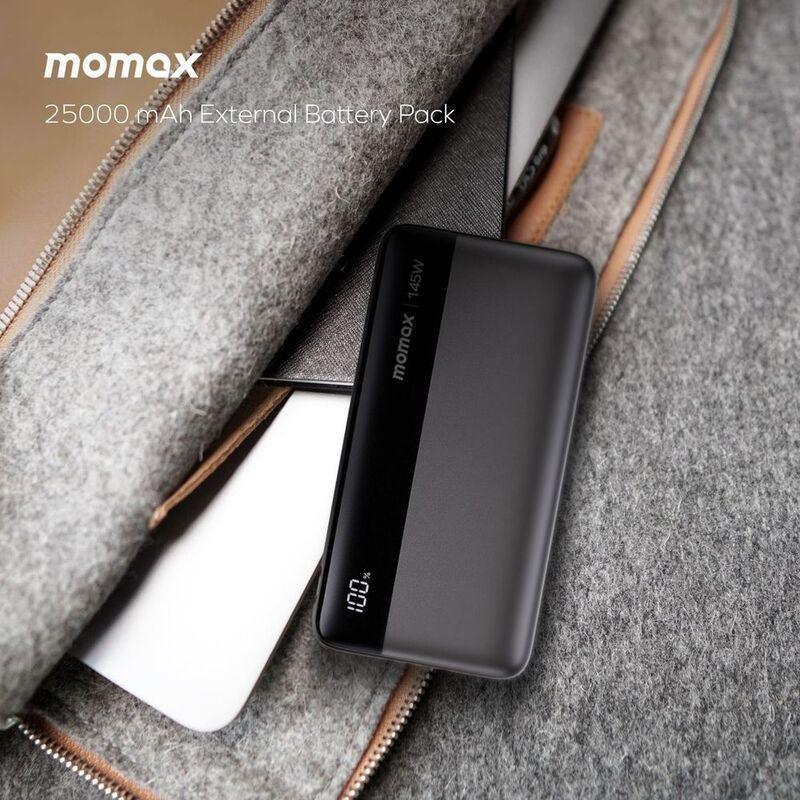 Momax 1-Power 25000mAh PD 145W Power Bank - Black, , large image number 3