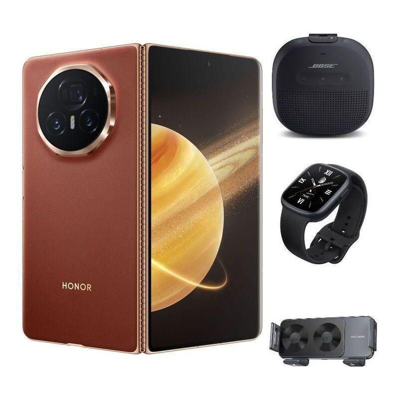 HONOR Magic V3 5G Smartphone 12GB/512GB - Reddish Brown + FOCs (Bundle), , large image number 0