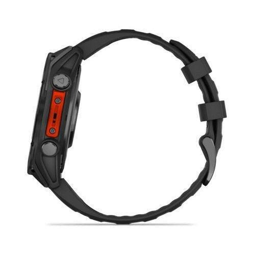 Garmin Fenix 8 47mm AMOLED Slate Gray Smartwatch - Black Silicone Band, , large image number 3