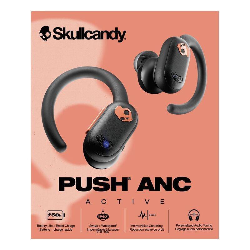 Skullcandy Push ANC Active True Wireless In-Ear Earbuds - Black/Orange, , large image number 2