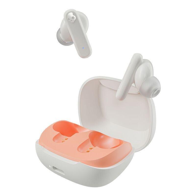 Skullcandy Smokin Buds True Wireless In-Ear Earbuds - Bone/Orange Glow, , large image number 0