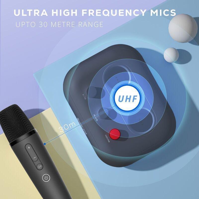 Magic Star D'Maestro MS-A15 Android Karaoke with 2 Rechargeable UHF Wireless Microphones, , large image number 3