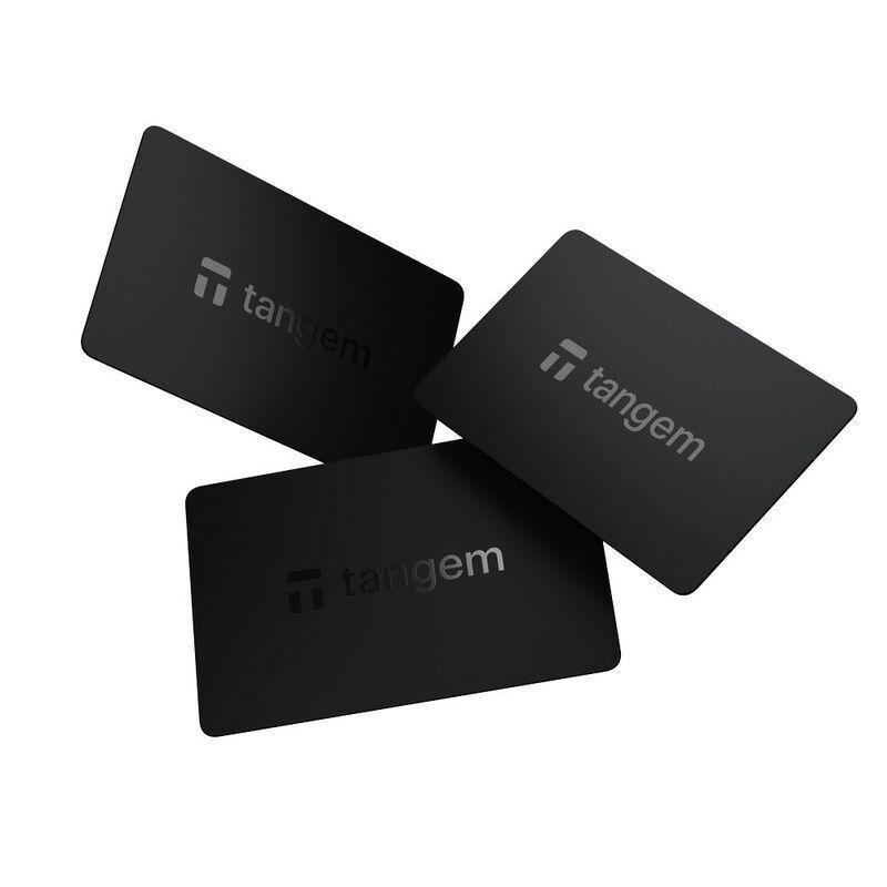 Tangem Crypto Hardware Wallet 2.0 - Black (Pack Of 3), , large image number 0