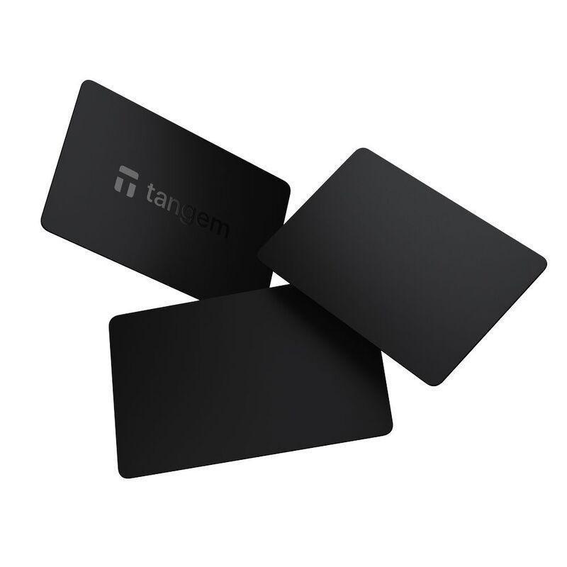 Tangem Crypto Hardware Wallet 2.0 - Stealth Black (Pack Of 3), , large image number 0