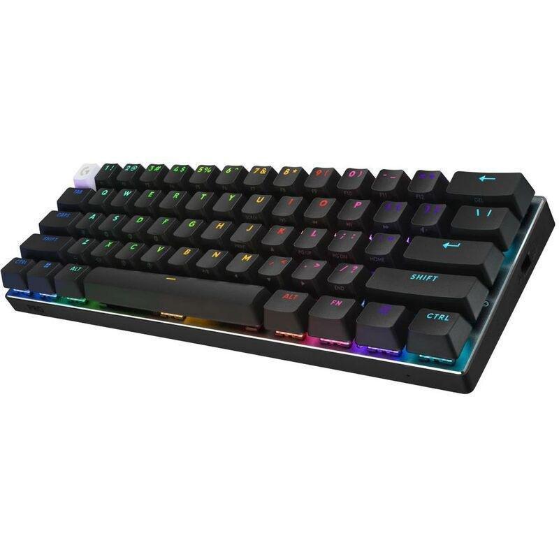 Logitech G PRO X 60 LIGHTSPEED Wireless Gaming Keyboard - Tactile Switch - Black (US), , large image number 1