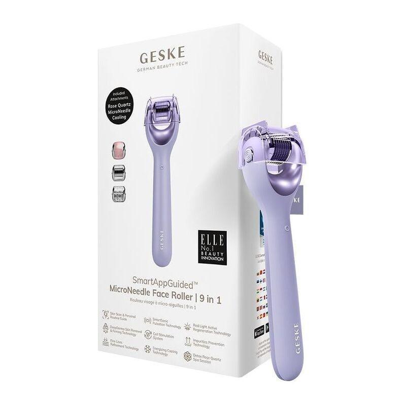 GESKE Micro Needle Face Roller 9 in 1 - Purple, , large image number 0
