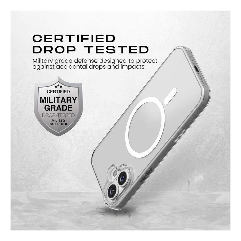 HYPHEN AIRE MagSafe Clear Case for iPhone 16 (6.1) Military Grade Drop Tested Case, , large image number 6