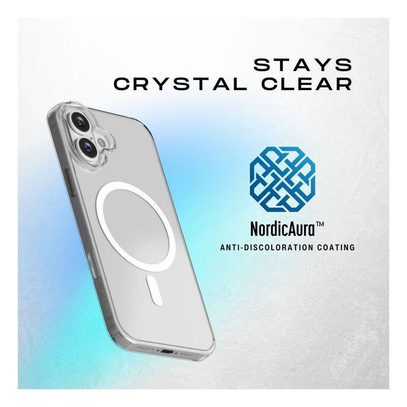 HYPHEN AIRE MagSafe Clear Case for iPhone 16 (6.1) Military Grade Drop Tested Case, , large image number 7