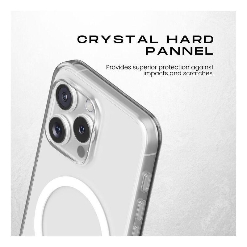 HYPHEN LUCD Crystal Clear MagSafe Case for iPhone 16 Pro Max (6.9) Anti-Yellowing Technology, , large image number 2