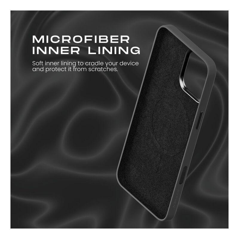 HYPHEN TINT Silicone MagSafe Case for iPhone 16 Pro Max (6.9) - Black, , large image number 3