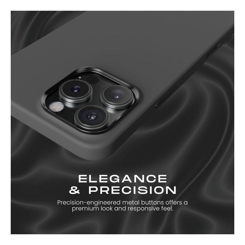 HYPHEN TINT Silicone MagSafe Case for iPhone 16 Pro Max (6.9) - Black, , large image number 5