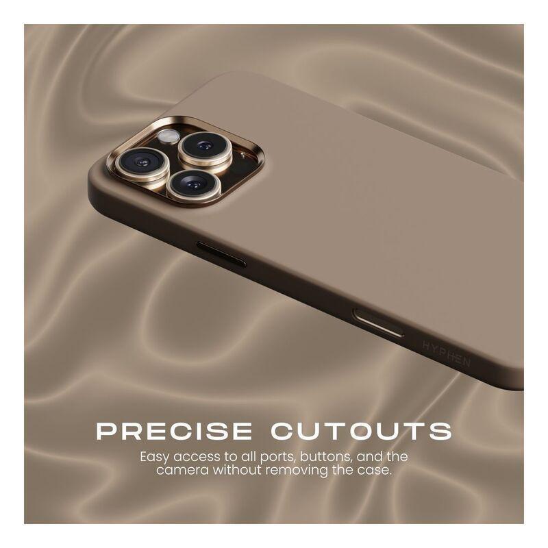 HYPHEN TINT Silicone MagSafe Case for iPhone 16 Pro (6.3) - Rose Gold, , large image number 4