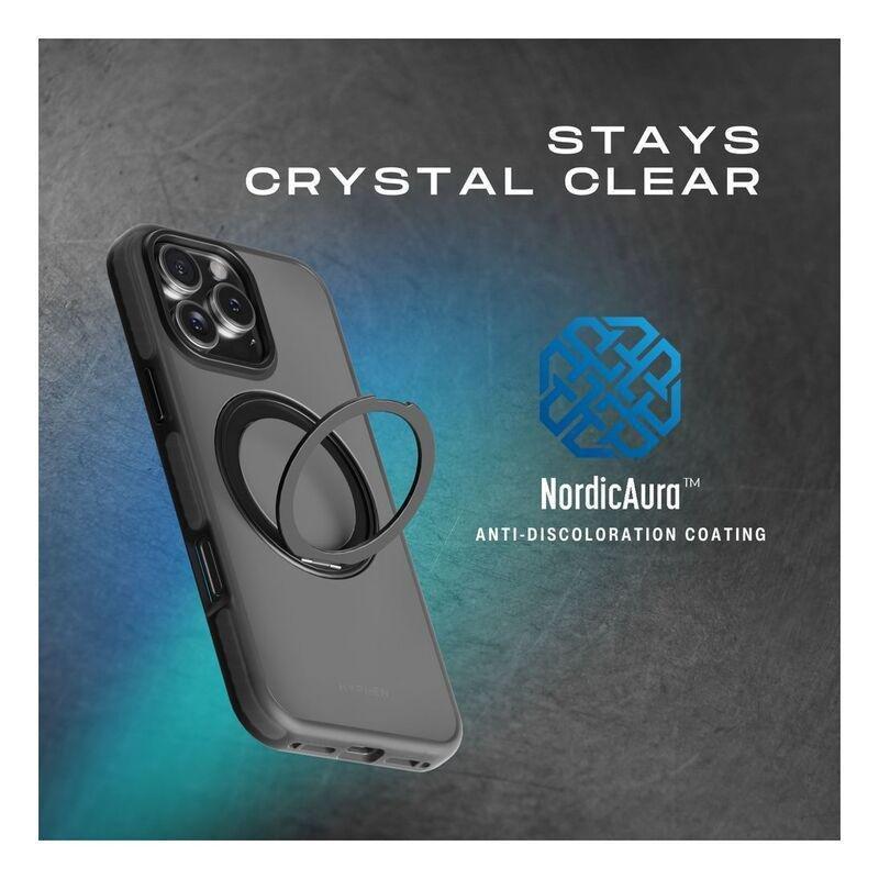 HYPHEN AXEL Shockproof MagSafe Case with Rotating Ring Stand for iPhone 16 Plus (6.7) with Lanyard Strap, , large image number 10