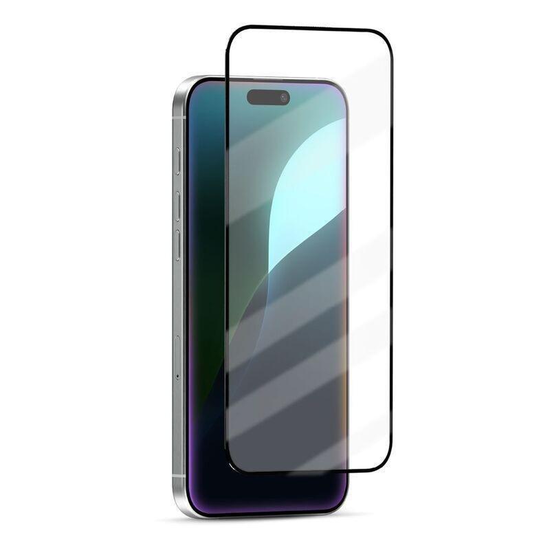 HYPHEN DEFENDR Full Coverage Tempered Glass with Applicator for iPhone 16 Pro (6.3) with GRS Applicator, , medium