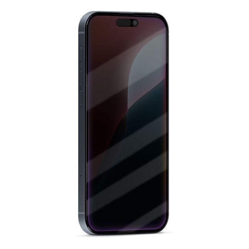 HYPHEN DEFENDR Privacy Tempered Glass with Applicator for iPhone 16 (6.1) with GRS Applicator, , large image number 1