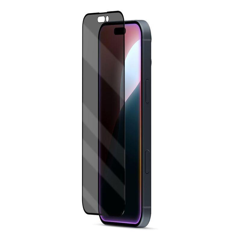 HYPHEN DEFENDR Privacy Tempered Glass with Applicator for iPhone 16 (6.1) with GRS Applicator, , large image number 4