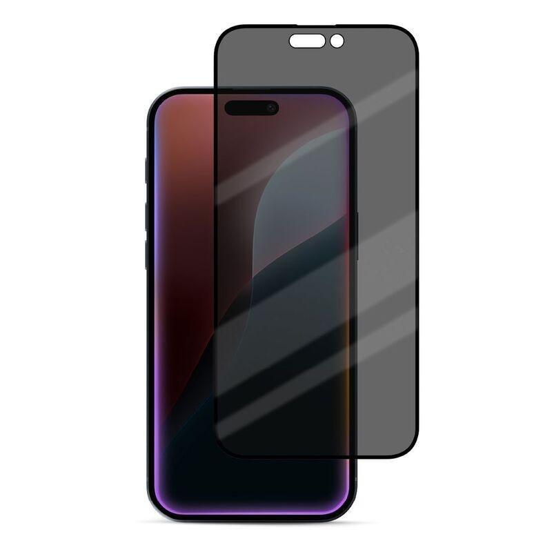 HYPHEN DEFENDR Privacy Tempered Glass with Applicator for iPhone 16 (6.1) with GRS Applicator, , large image number 5
