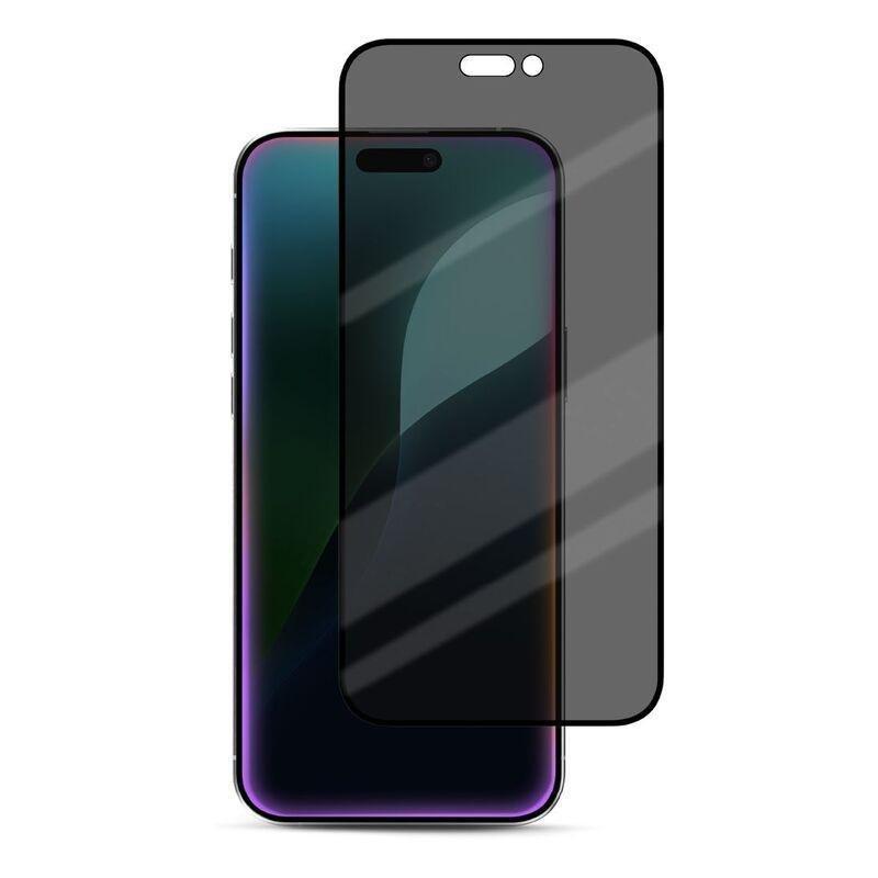 HYPHEN DEFENDR Privacy Tempered Glass with Applicator for iPhone 16 Pro (6.3) with GRS Applicator, , large image number 4