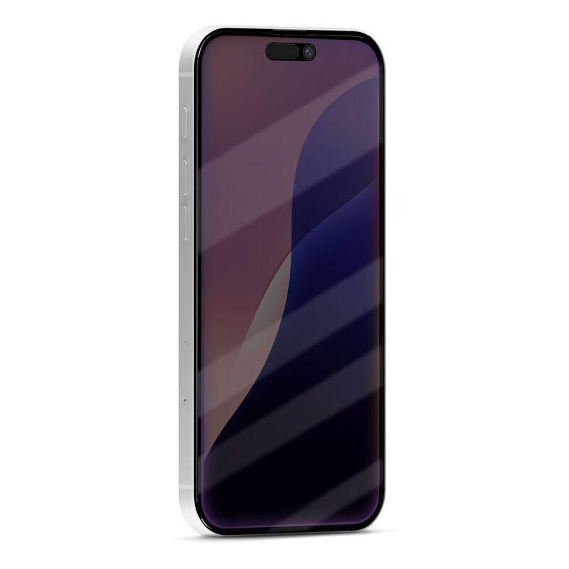 HYPHEN DEFENDR Privacy Tempered Glass with Applicator for iPhone 16 Plus (6.7) with GRS Applicator, , medium
